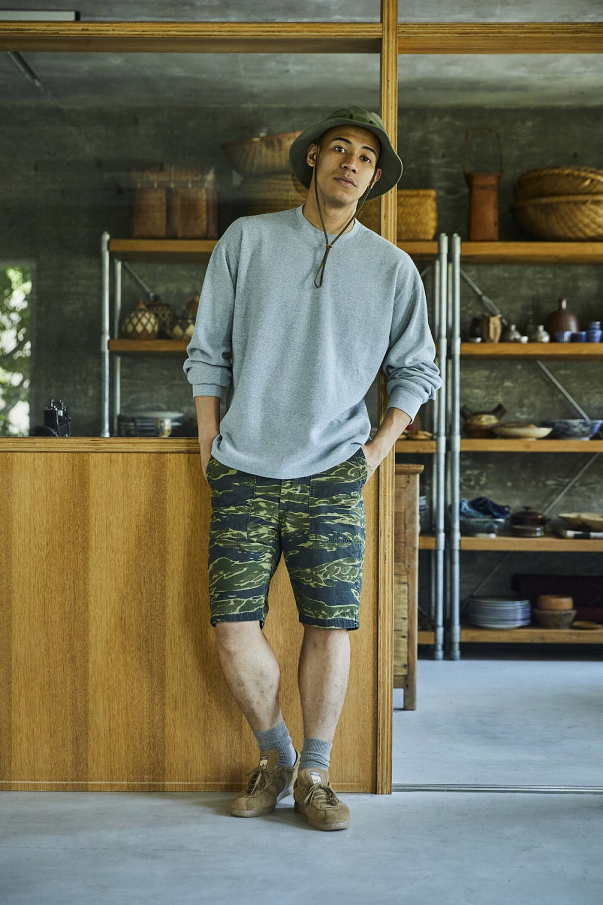 Orslow U.S. Army Fatigue Shorts - Image 10 of 10