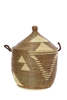 African Modern Tribal Design Basket - Thumbnail 1