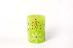 Thumbprint Artifacts Whimsy Christmas Painted Candles - Thumbnail 4
