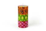 Thumbprint Artifacts Wild Animal Painted Candles - Thumbnail 5