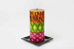 Thumbprint Artifacts Wild Animal Painted Candles - Thumbnail 6