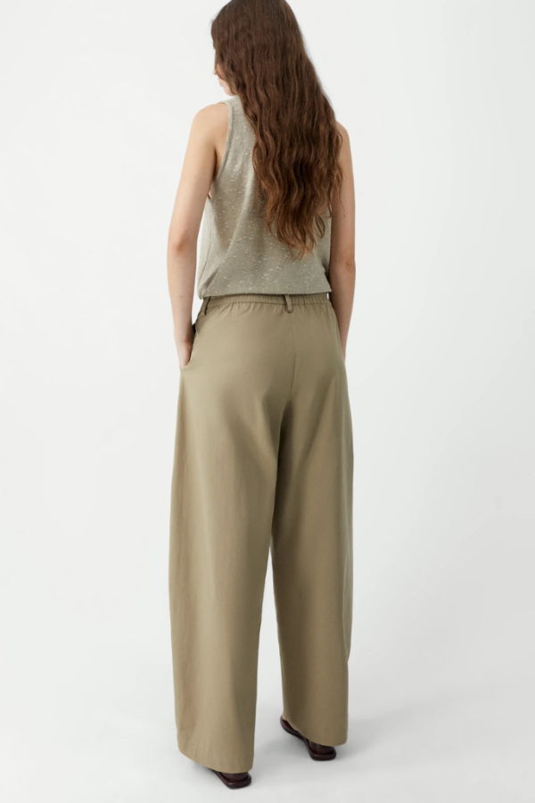 Cordera Cotton Curved Pants