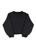 Micaela Greg Faded Black Rolled Sweater - Thumbnail 1