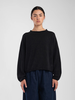 Micaela Greg Faded Black Rolled Sweater - Thumbnail 7