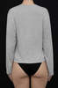 KYE Intimates Recline Bamboo Relaxed Long Sleeve Top - Dove - Thumbnail 3