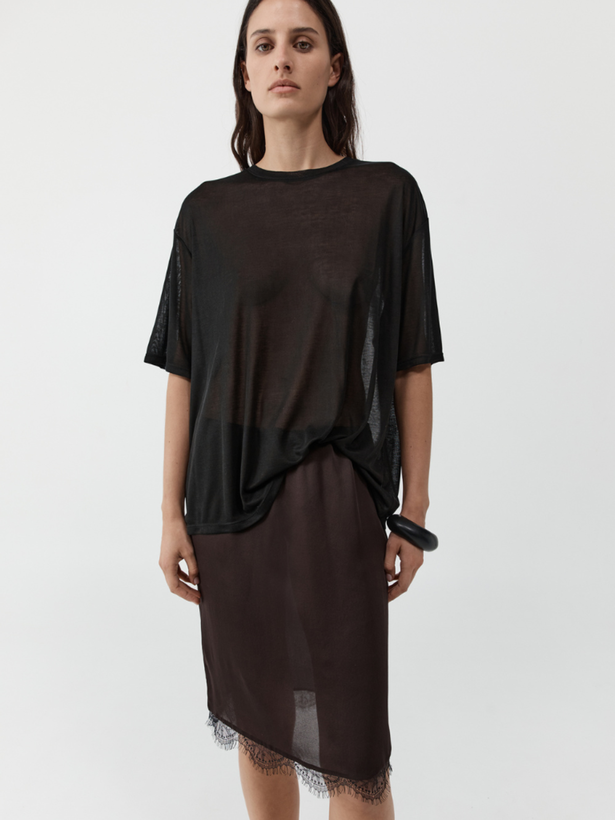 St. Agni Fine Jersey Relaxed Tee - Image 1 of 3