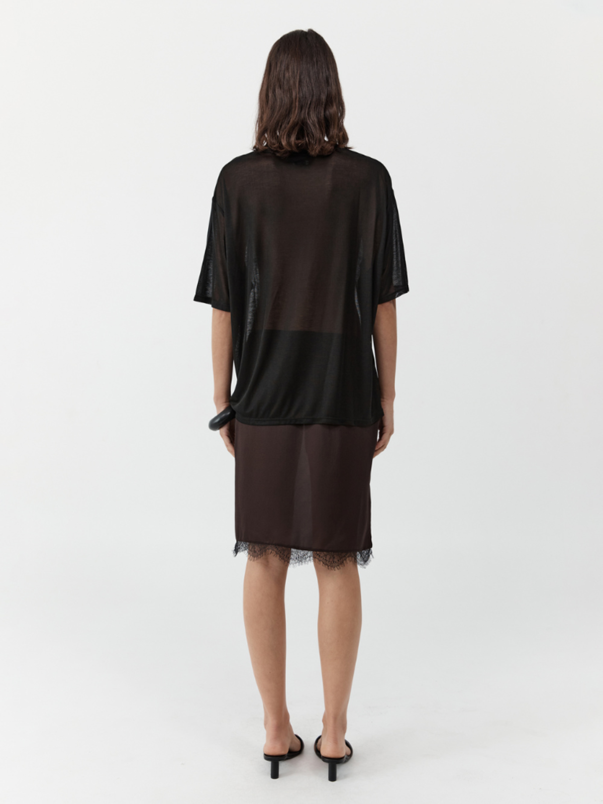 St. Agni Fine Jersey Relaxed Tee - Image 2 of 3