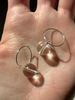 Sea + Pattern Mini Quartz Earrings - Thumbnail 1