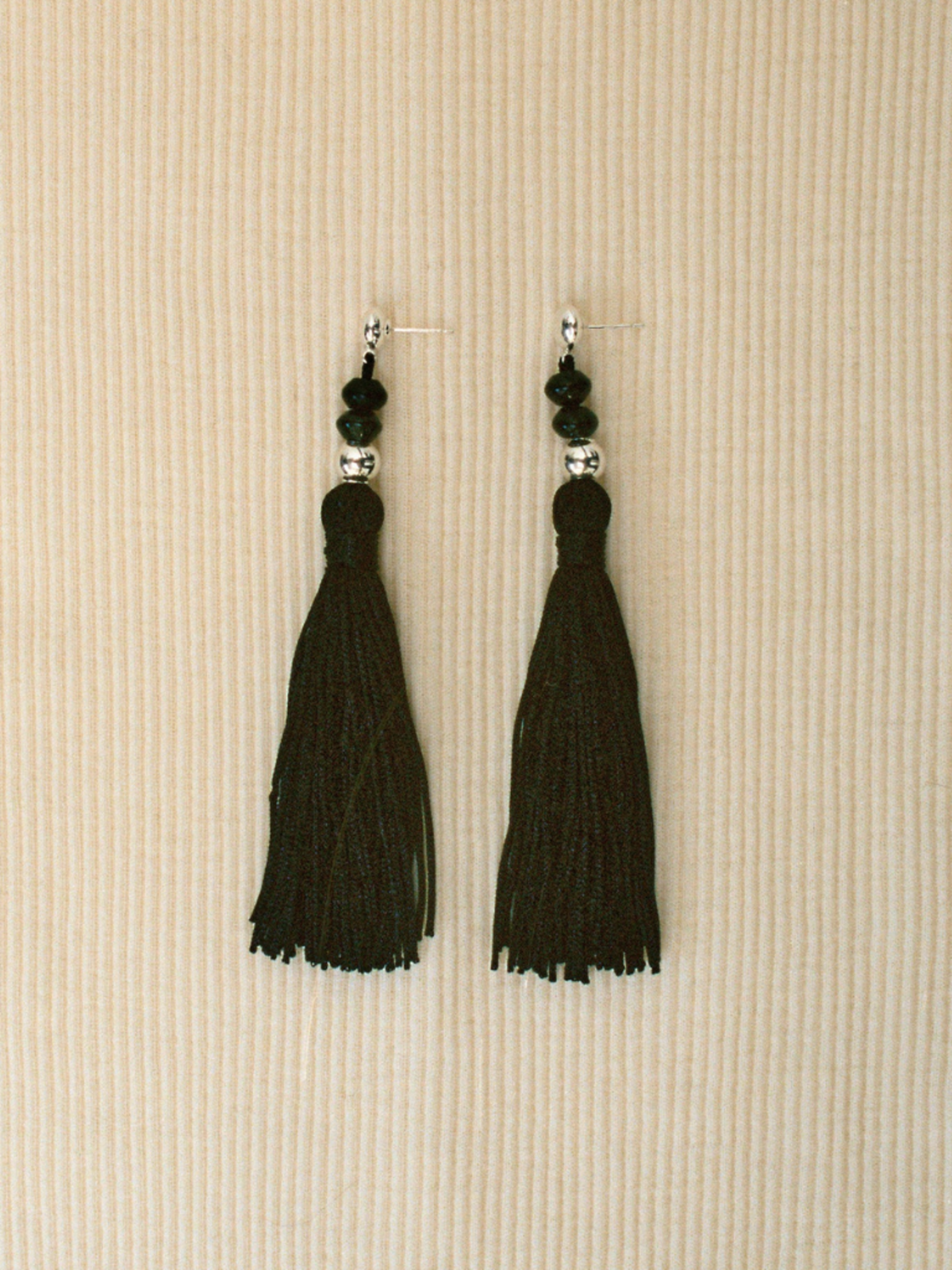 Wolf Circus Miriam Sterling Silver Onyx Earrings - Image 4 of 4