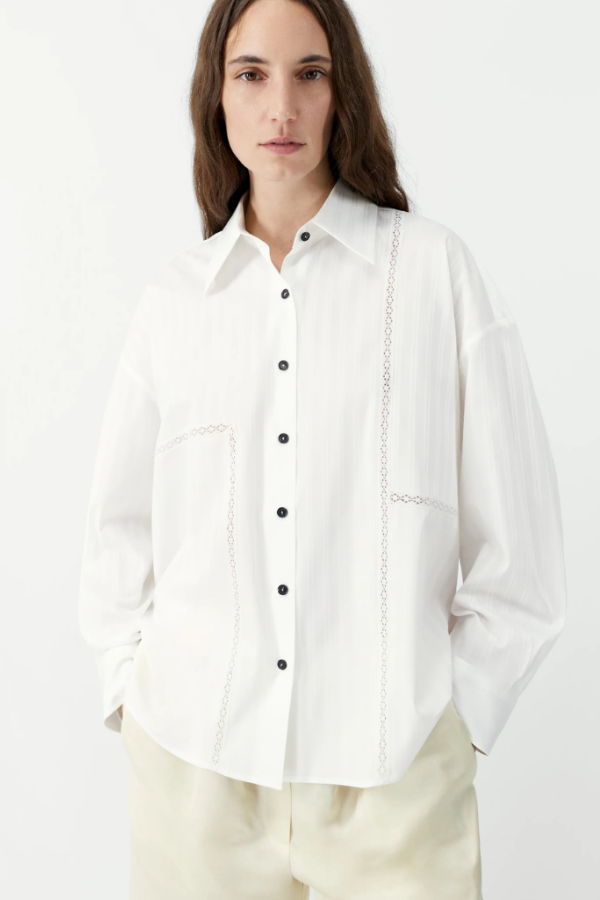 Cordera Oversized Lace Shirt