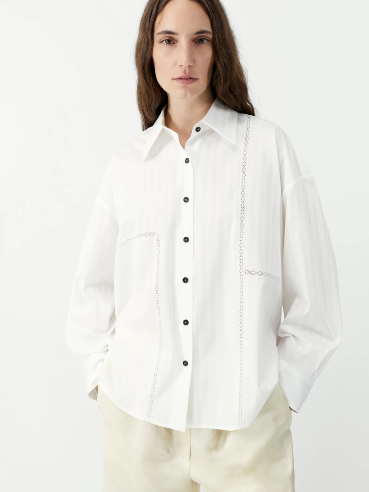 Cordera Oversized Lace Shirt - Image 2 of 4