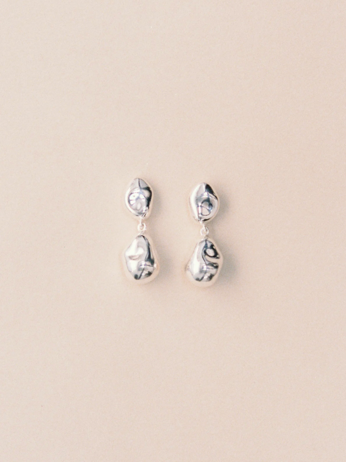 Wolf Circus Pinto Earrings Sterling Silver - Image 5 of 5
