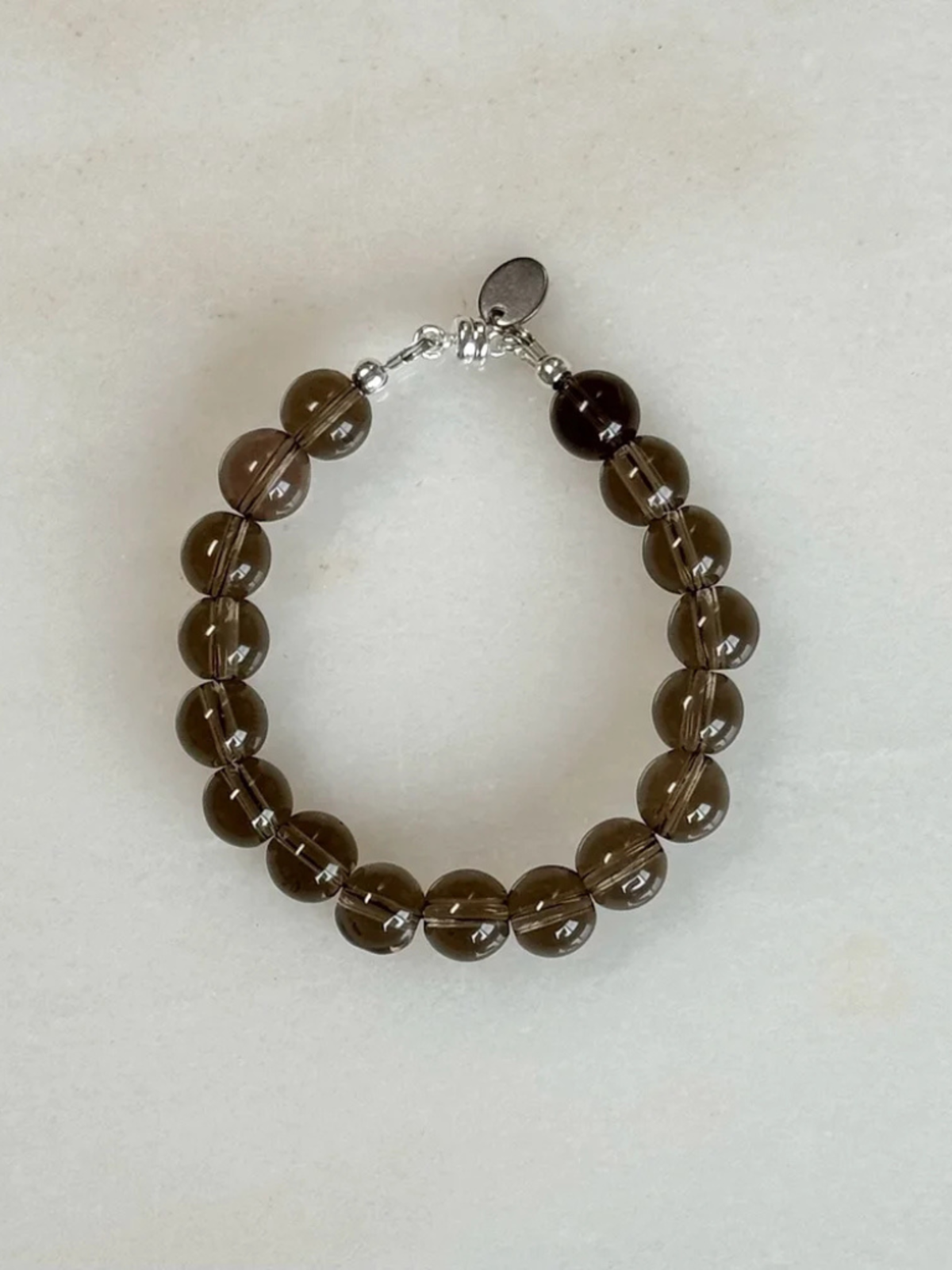 Sea + Pattern Smoky Quartz Bracelet - Image 2 of 4