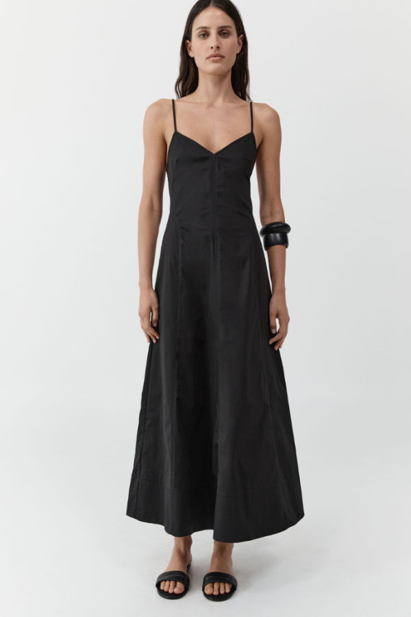 St. Agni Structured Cotton Dress