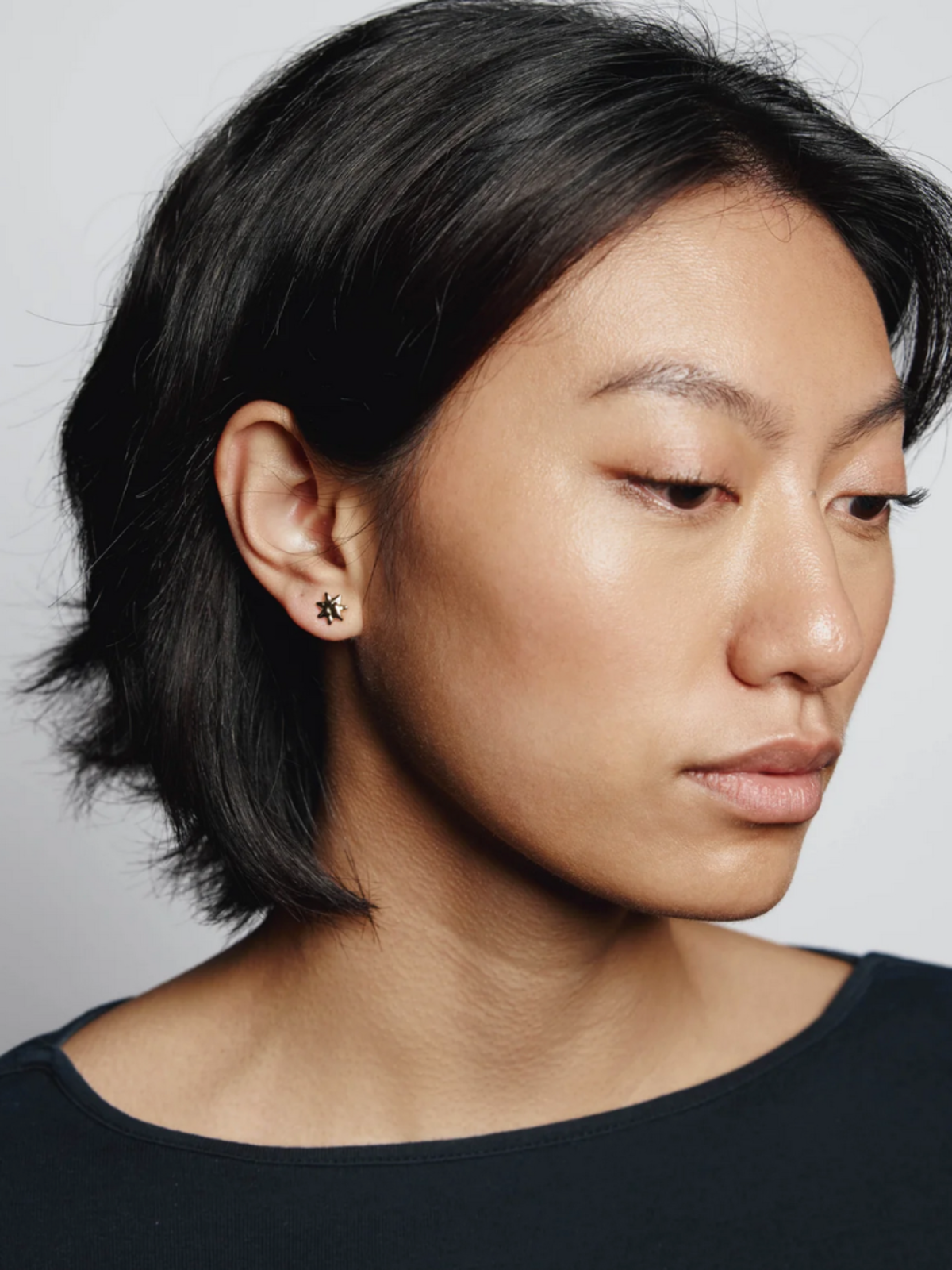 Wolf Circus Sun Stud Earrings - Image 3 of 3