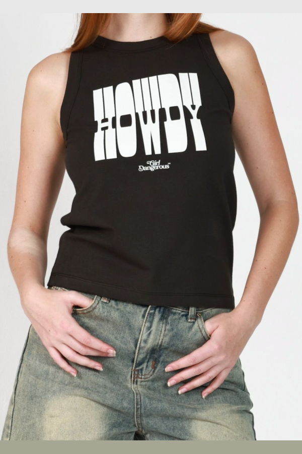 Girl Dangerous Howdy Tank Top