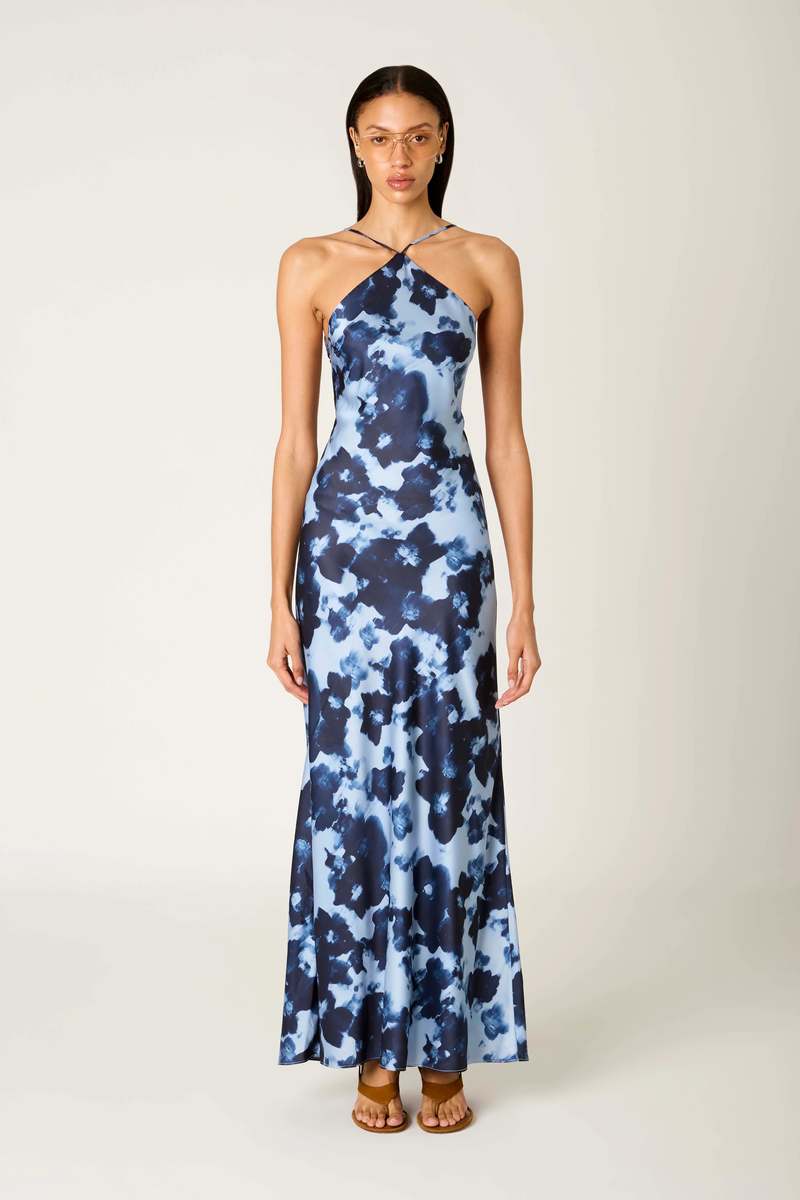 NIA Kelton Halter Dress