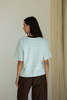 Beaumont Organic Bay Sue Stripe Tee - Blue Stripe - Thumbnail 3