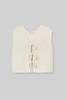 Beaumont Organic Florence Cotton Linen Knit Vest - Off White - Thumbnail 5