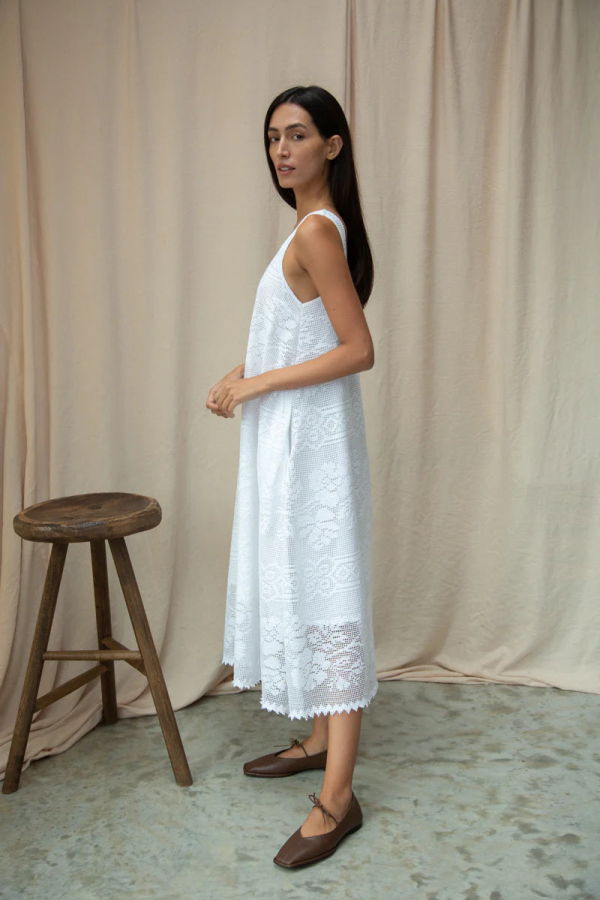 Beaumont Organic Freya-Fay Cotton Lace Dress