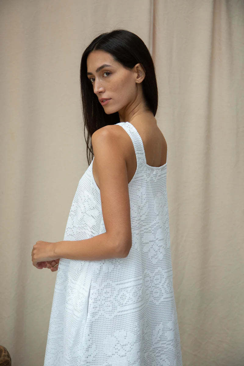 Beaumont Organic Freya-Fay Cotton Lace Dress