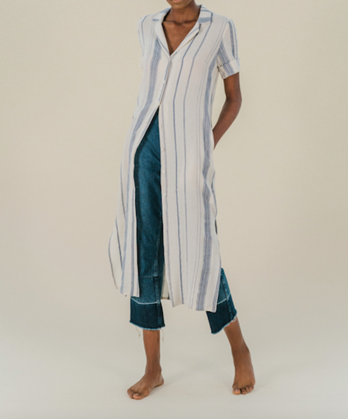 Sunad Thar Dress - Stripe - Image 4 of 5