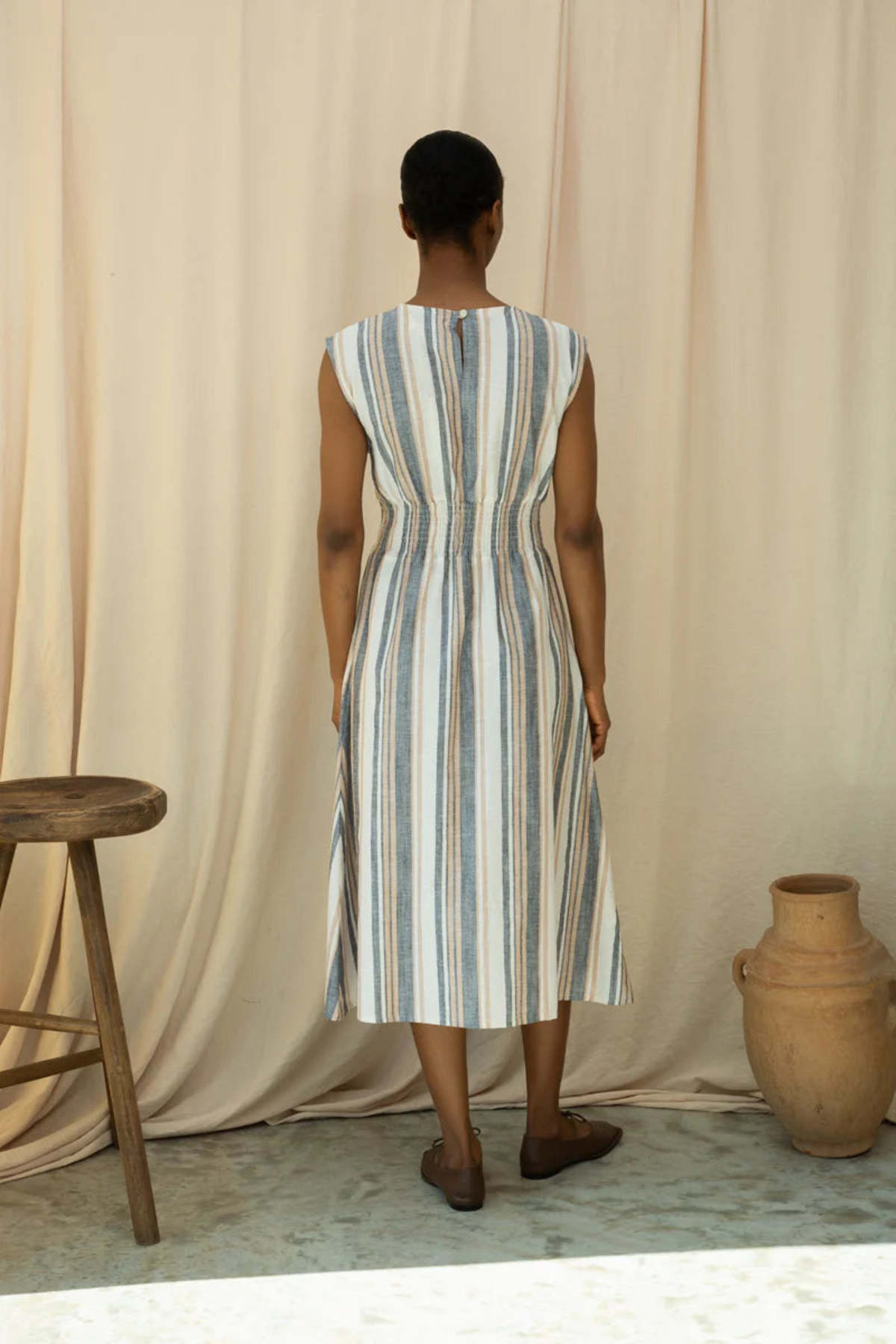 Beaumont Organic Ottillie-May Dress - Striped - Image 7 of 7
