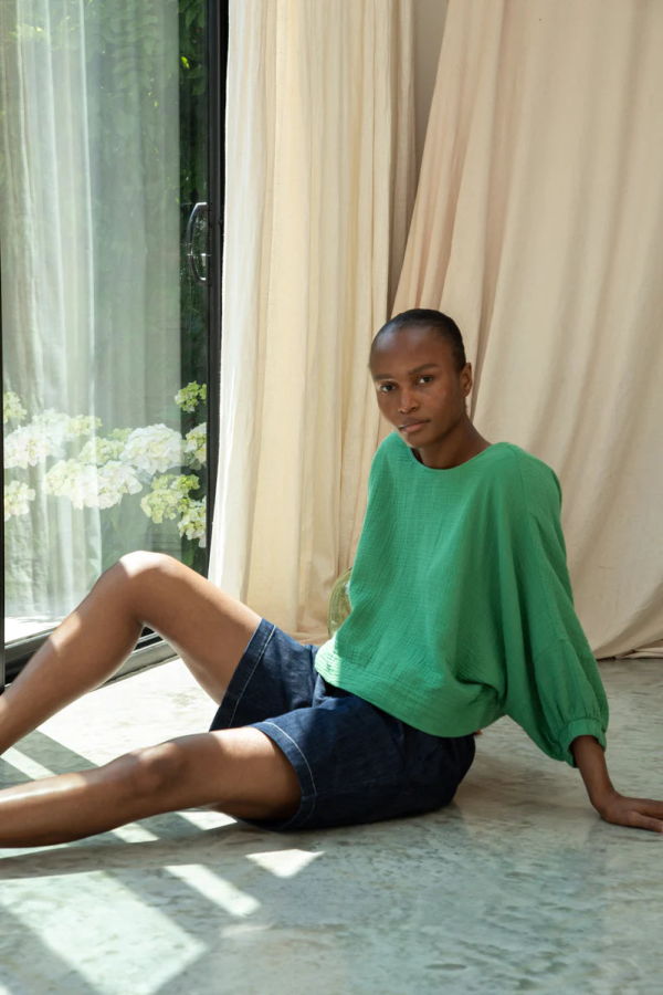 Beaumont Organic Paola-Leigh Cotton Shorts - Denim