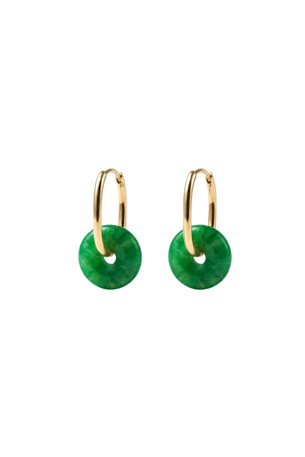 seree Willow Earrings - Green