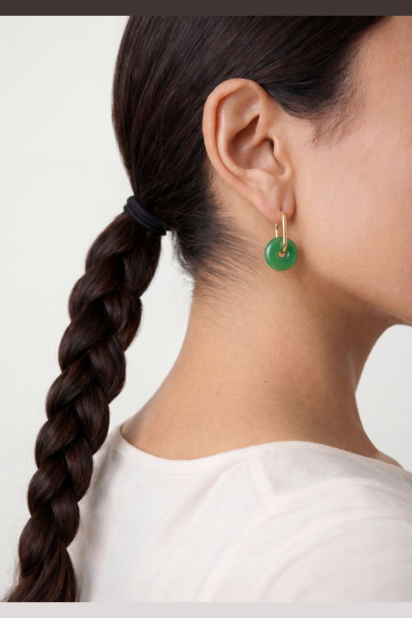 seree Willow Earrings - Green