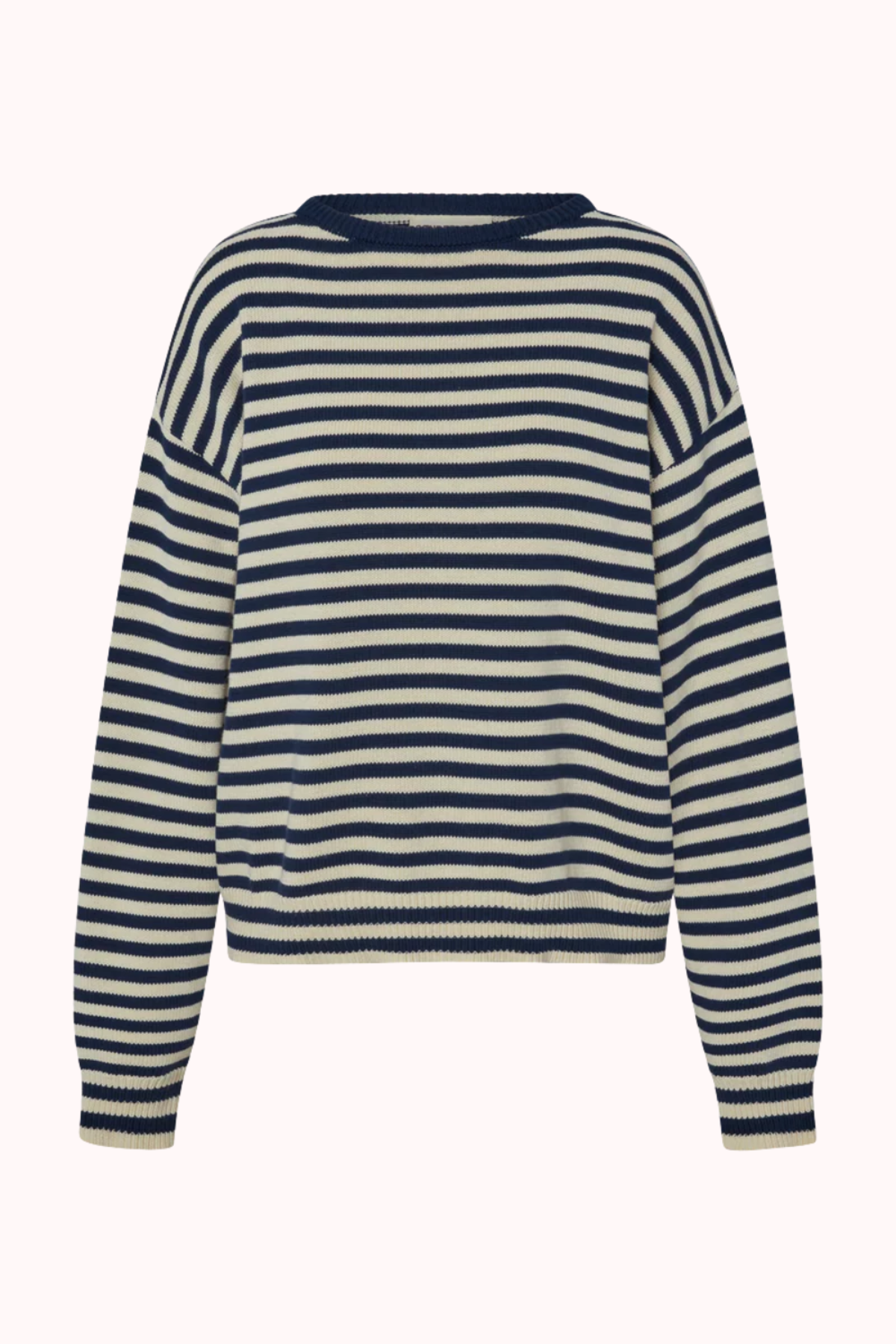 Sønderhaus I Can't Believe It's Not Vintage Crewneck Sweater - Navy - Image 1 of 1