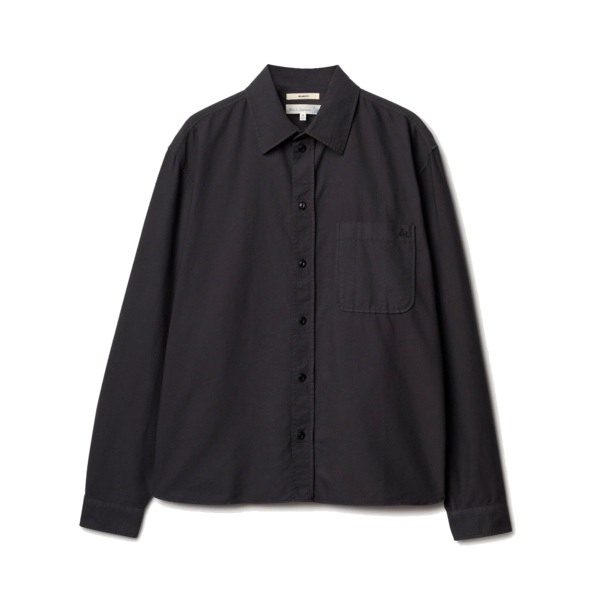 Merz b. Schwanen Modern Cut Oxford Long Sleeve Shirt