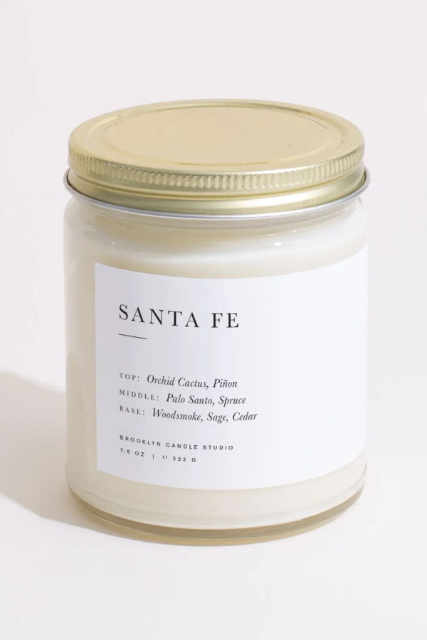 Brooklyn Candle Studio Santa Fe Jar Candle