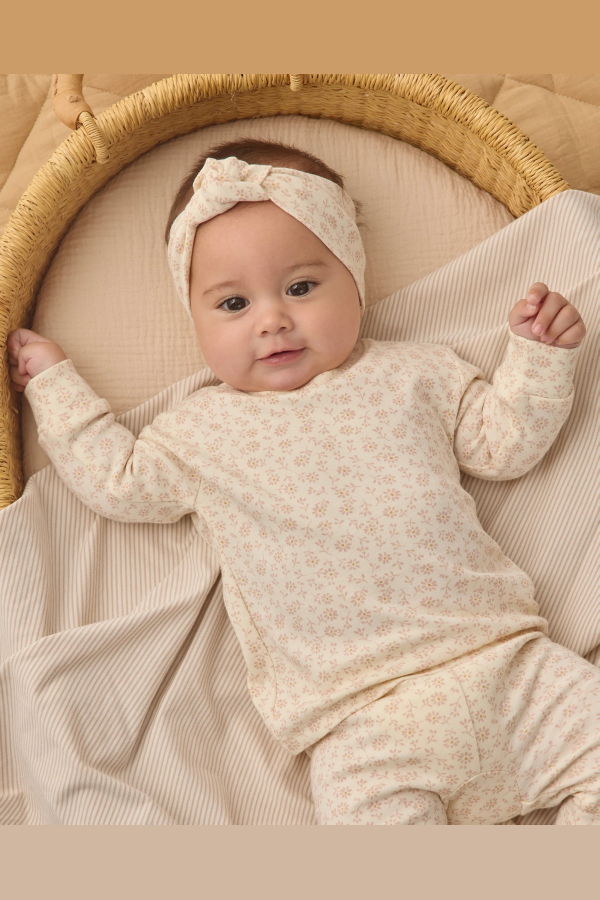 KIDS Rylee + Cru Quincy Mae Jersey Pajama Set