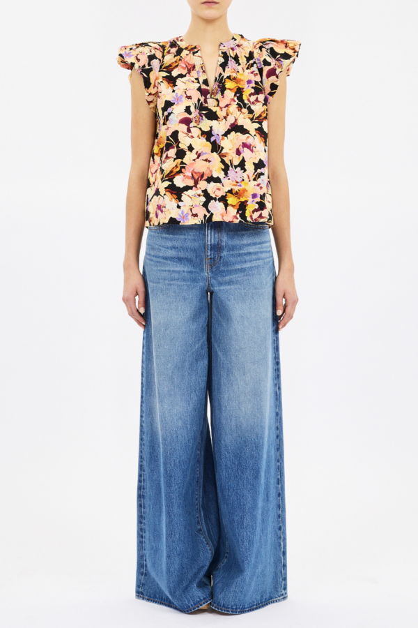 Ulla Johnson Abril Printed Top - Multicolor