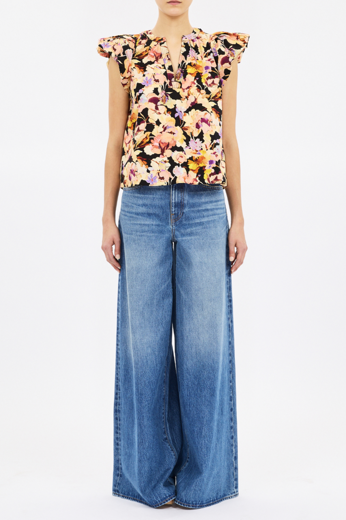 Ulla Johnson Abril Printed Top - Multicolor - Image 2 of 2