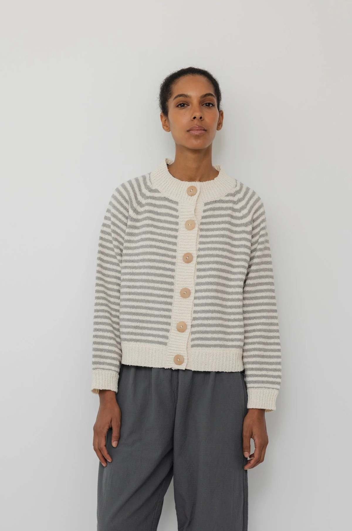 Wol Hide Striped Bomber - Image 1 of 5