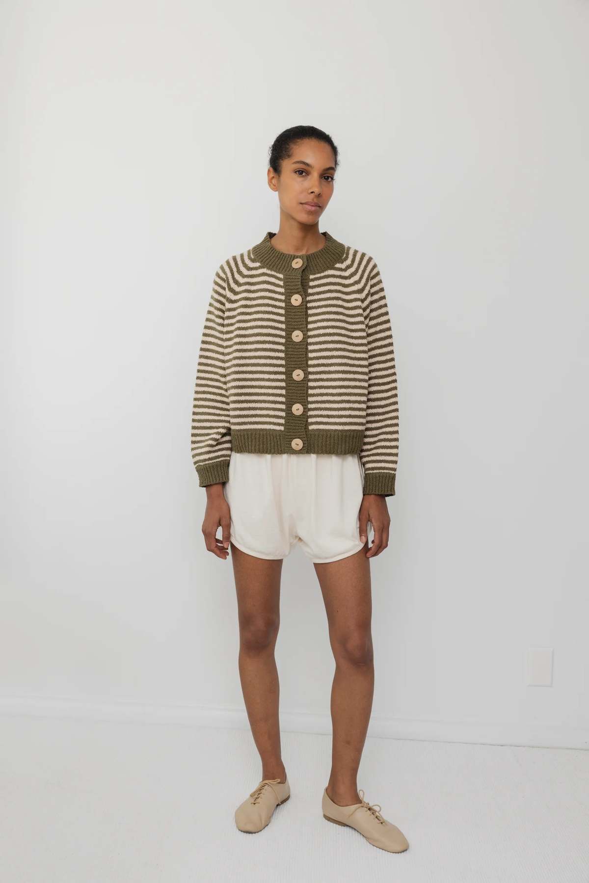 Wol Hide Striped Bomber - Image 2 of 5
