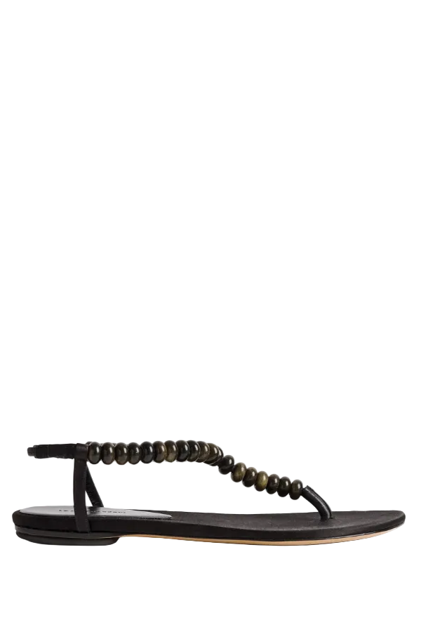 Le Monde Béryl Beaded Thong Sandal
