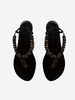 Le Monde Béryl Beaded Thong Sandal - Thumbnail 3