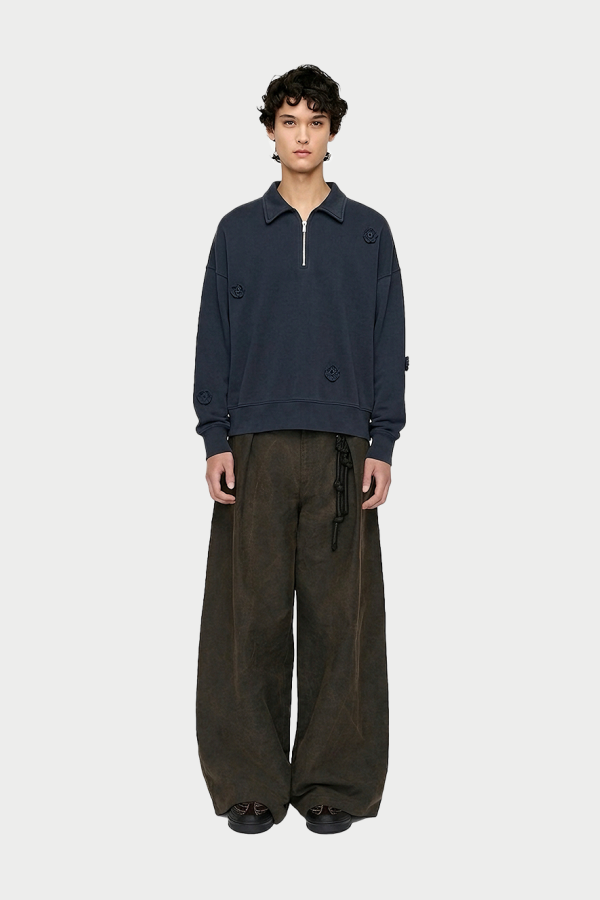 Song for the Mute "Daisy" Quarter Zip Jumper