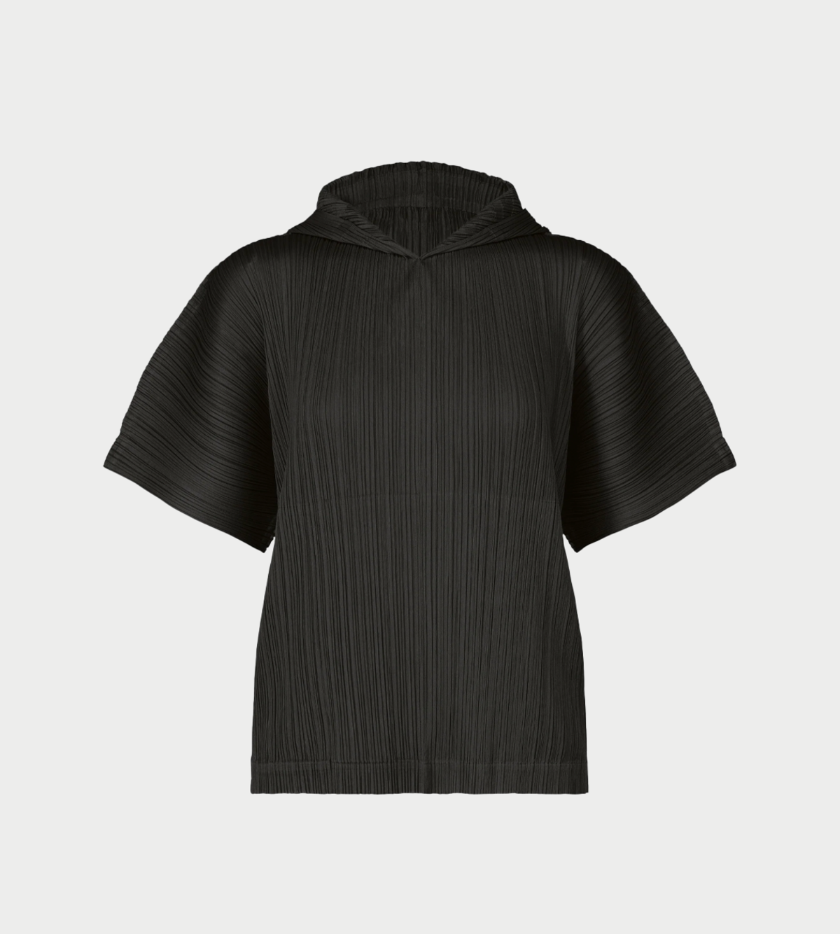 Pleats Please by Issey Miyake MC Hooded Short-Sleeve Top - Image 1 of 7