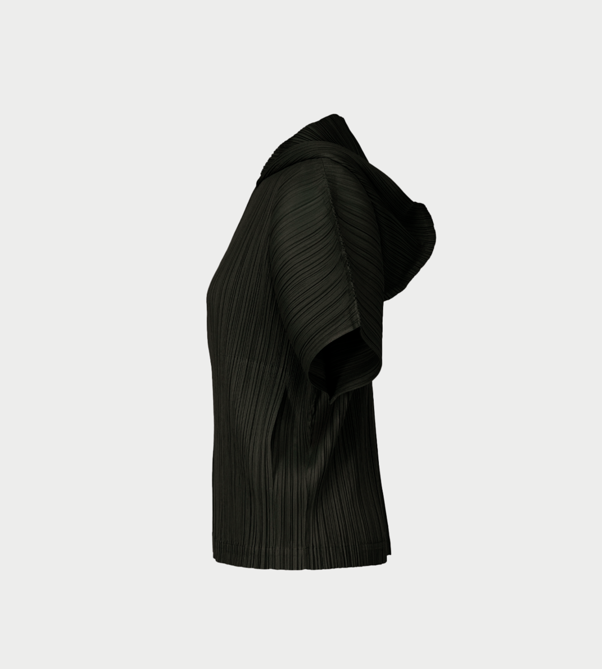 Pleats Please by Issey Miyake MC Hooded Short-Sleeve Top - Image 3 of 7