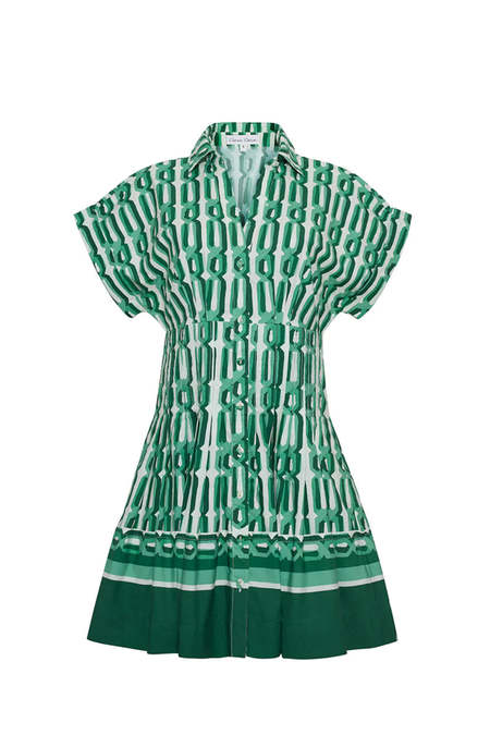 Cara Cara Nash Mini Dress - Dentelle Blue | Garmentory
