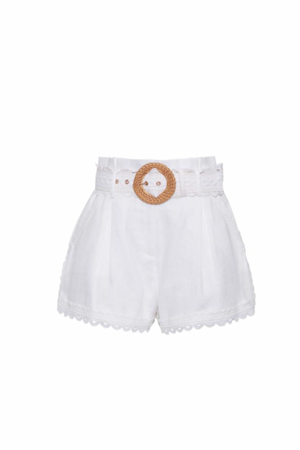 Cara Cara Pierce Short - White