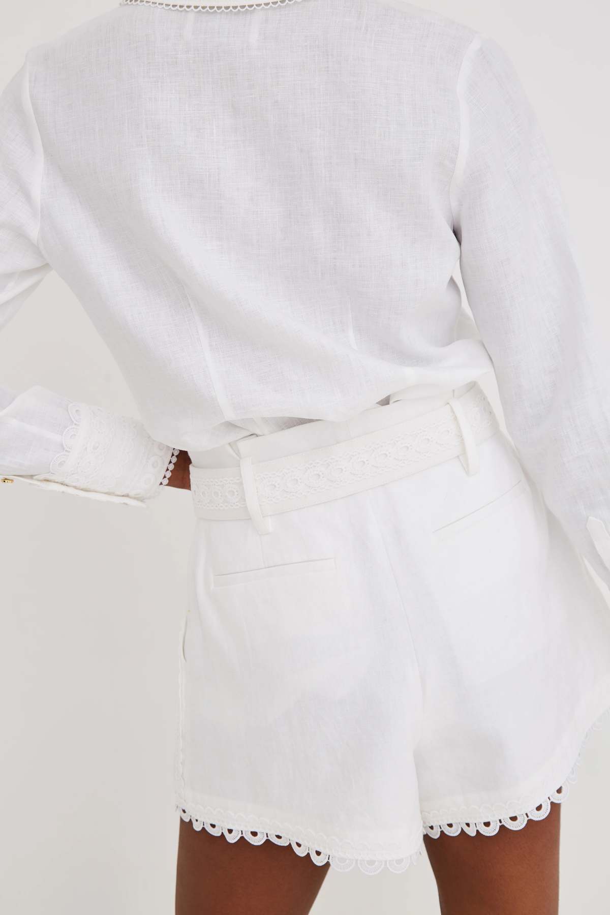 Cara Cara Pierce Short - White - Image 3 of 3