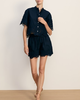 Veronica Beard Aleck Shirt - Navy - Thumbnail 1