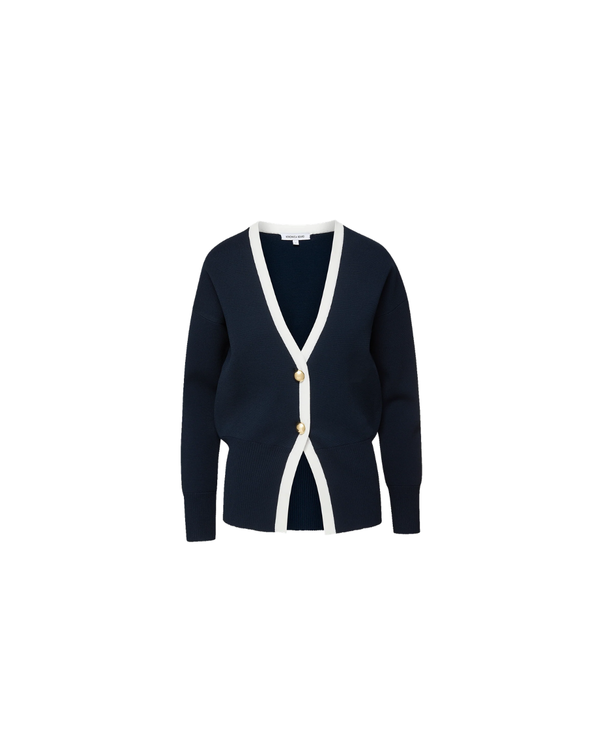 Veronica Beard Cillian Cardigan - Navy