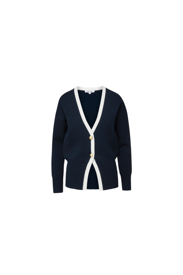 Veronica Beard Cillian Cardigan - Navy