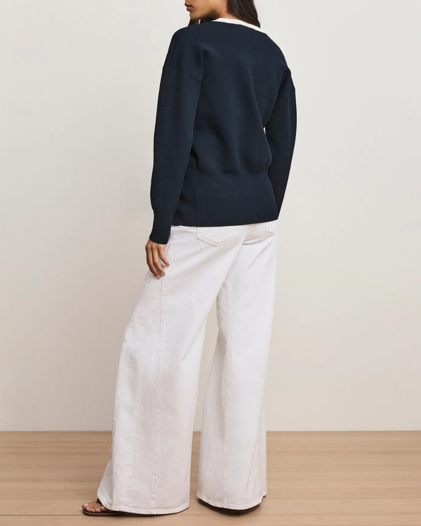 Veronica Beard Cillian Cardigan - Navy